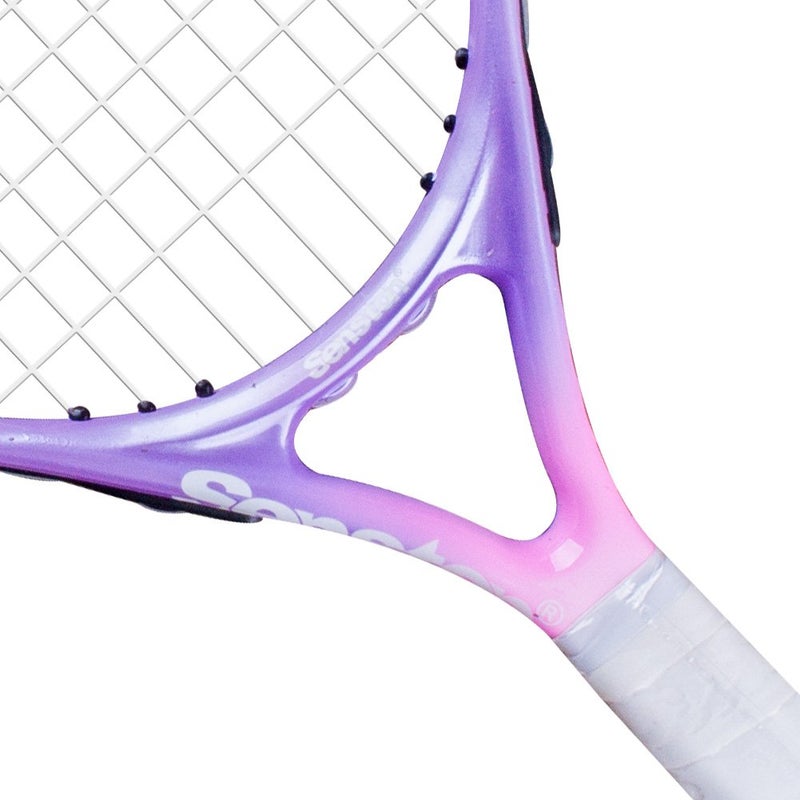 Senston 19" Junior Tennis Racquet for Kids Children Boys Girls Tennis Rackets with Racket Cover Pink with Cover Tennis Overgrip Vibration Damper - Image 4
